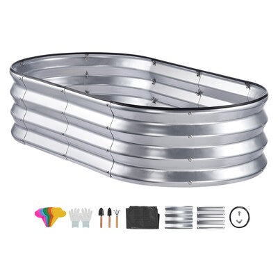 Galvanized Raised Garden Bed