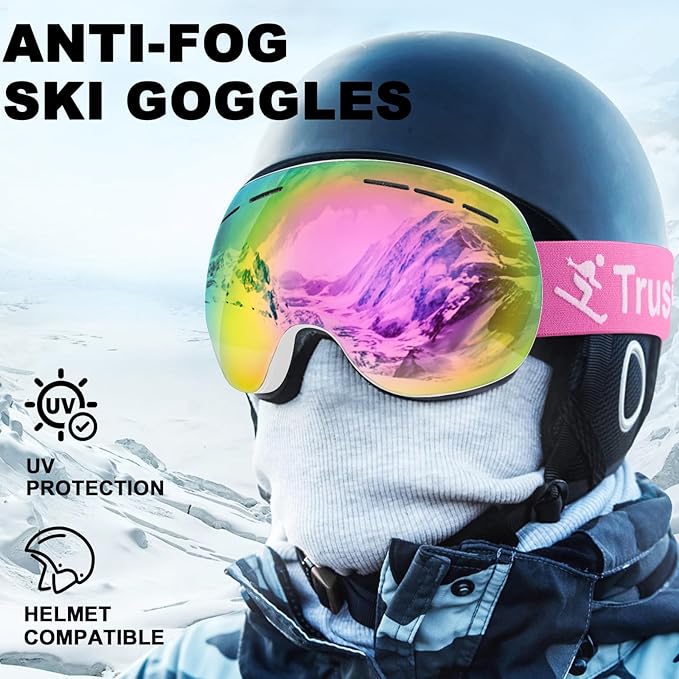 Trusiel Anti Fog Ski Goggles