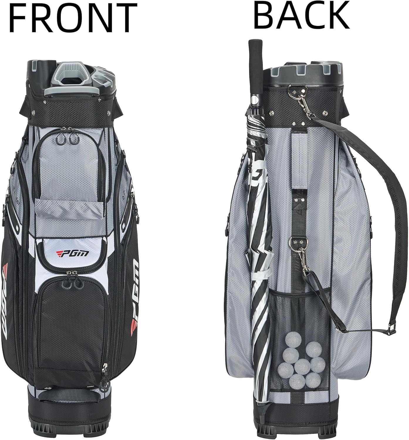 PGM 14 Top Divider Golf Bag