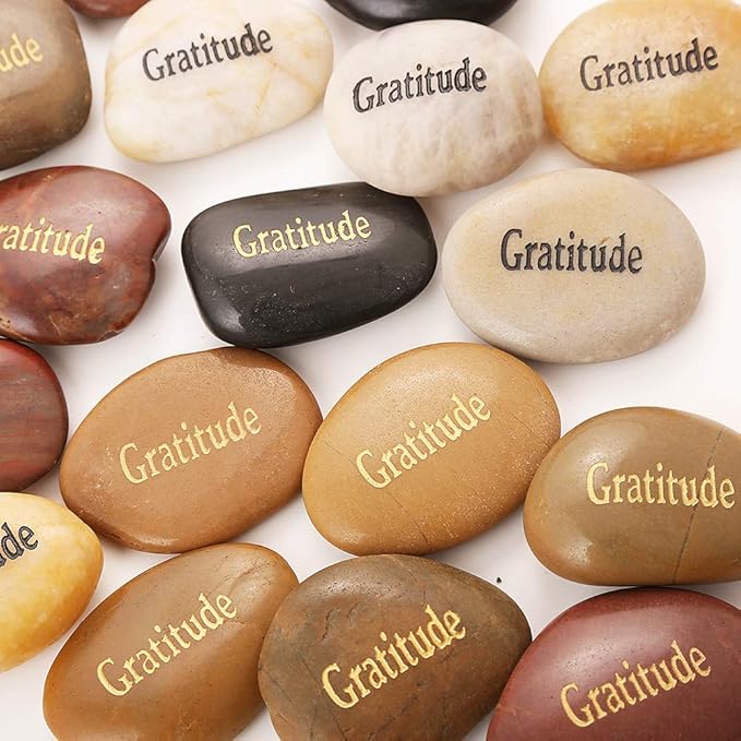 50PCS Gratitude Rocks