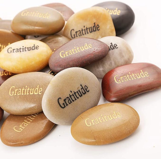 50PCS Gratitude Rocks