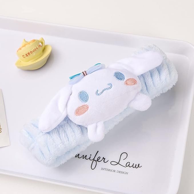 2-Pack Kawaii Headband for Spa, Beauty Care