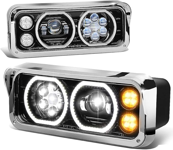 Replacement Headlight for Western Star 4800 Freightliner Kenworth 1981-2019