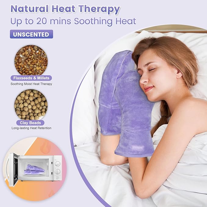 SuzziPad Microwaveable Heating Gloves
