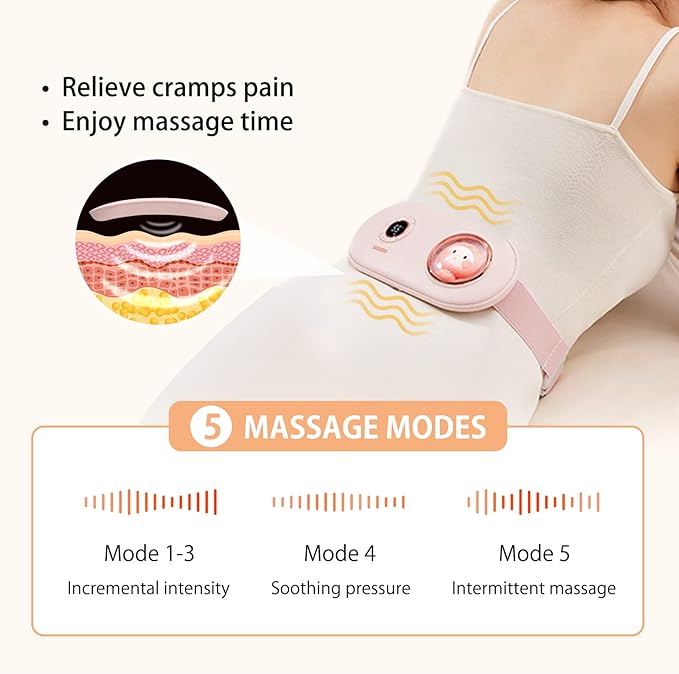 Portable Fast Heating Pad, 3 Heat Levels