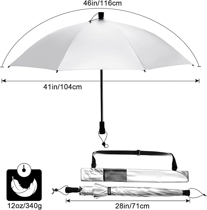 41inch Ultralight Reflective Hiking Umbrella