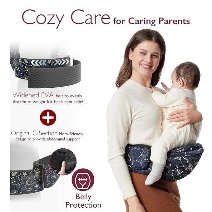 Momcozy Baby Hip Carrier - Medium