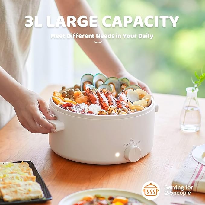 3.2Qt Multifunctional Electric Hot Pot