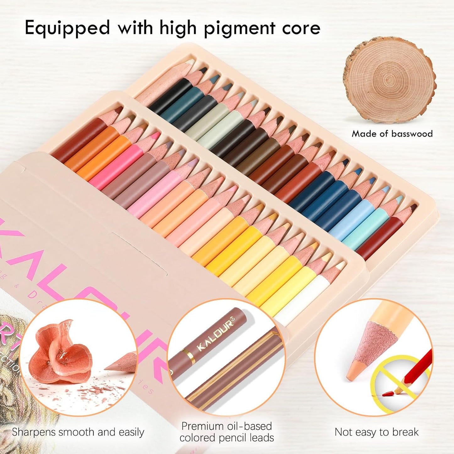 Portrait Art Pencils Set