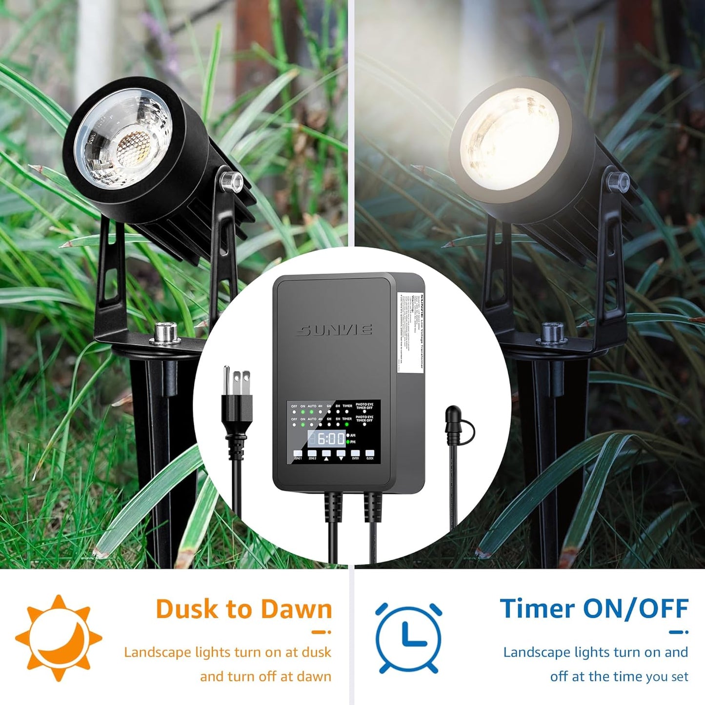 200W Low Voltage Outdoor Transformer