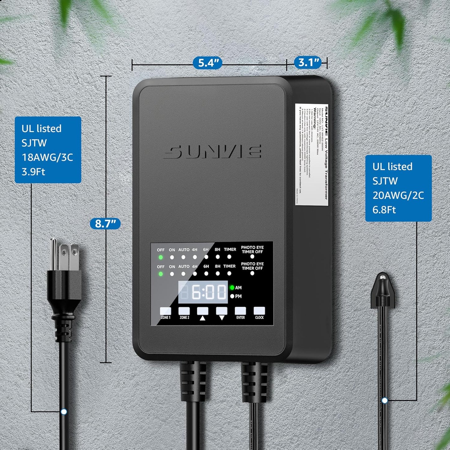 200W Low Voltage Outdoor Transformer