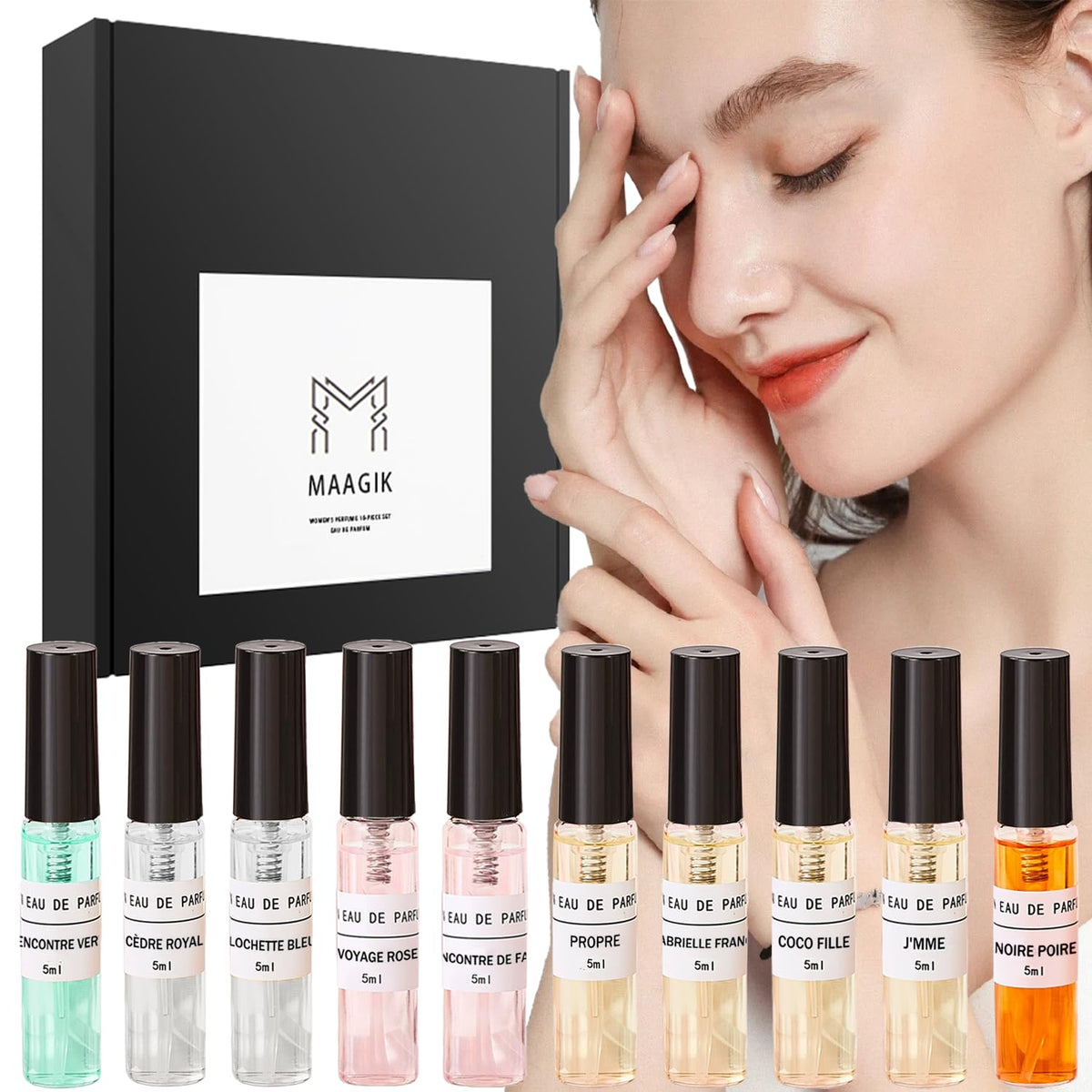 Women's 10 Sample Perfume Set