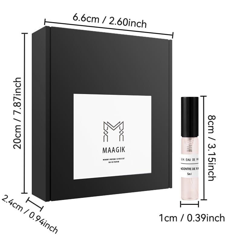 Women's 10 Sample Perfume Set