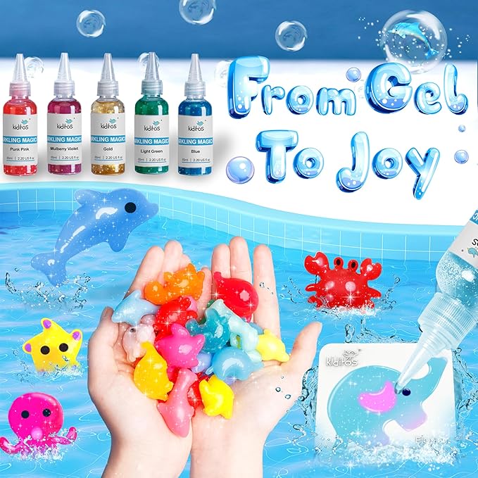 Kiditos Magic Water Elf Toy Kit - Sea Creatures