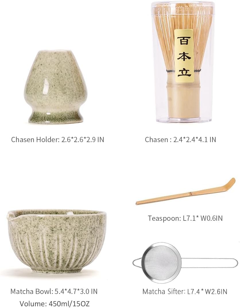4pc Matcha Tea Making Set