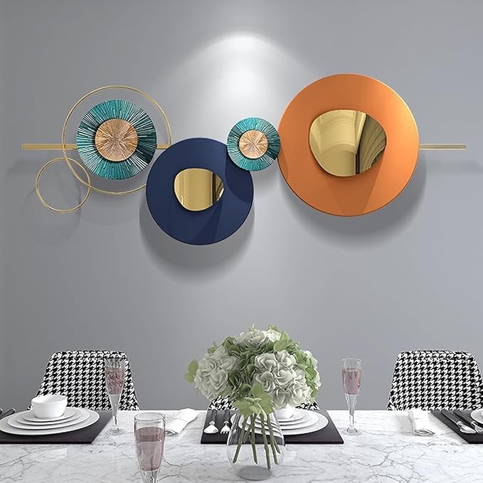 59in 3D Metal Wall Art Decor