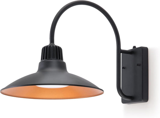 LUTEC Outdoor Gooseneck LED Light Fixture