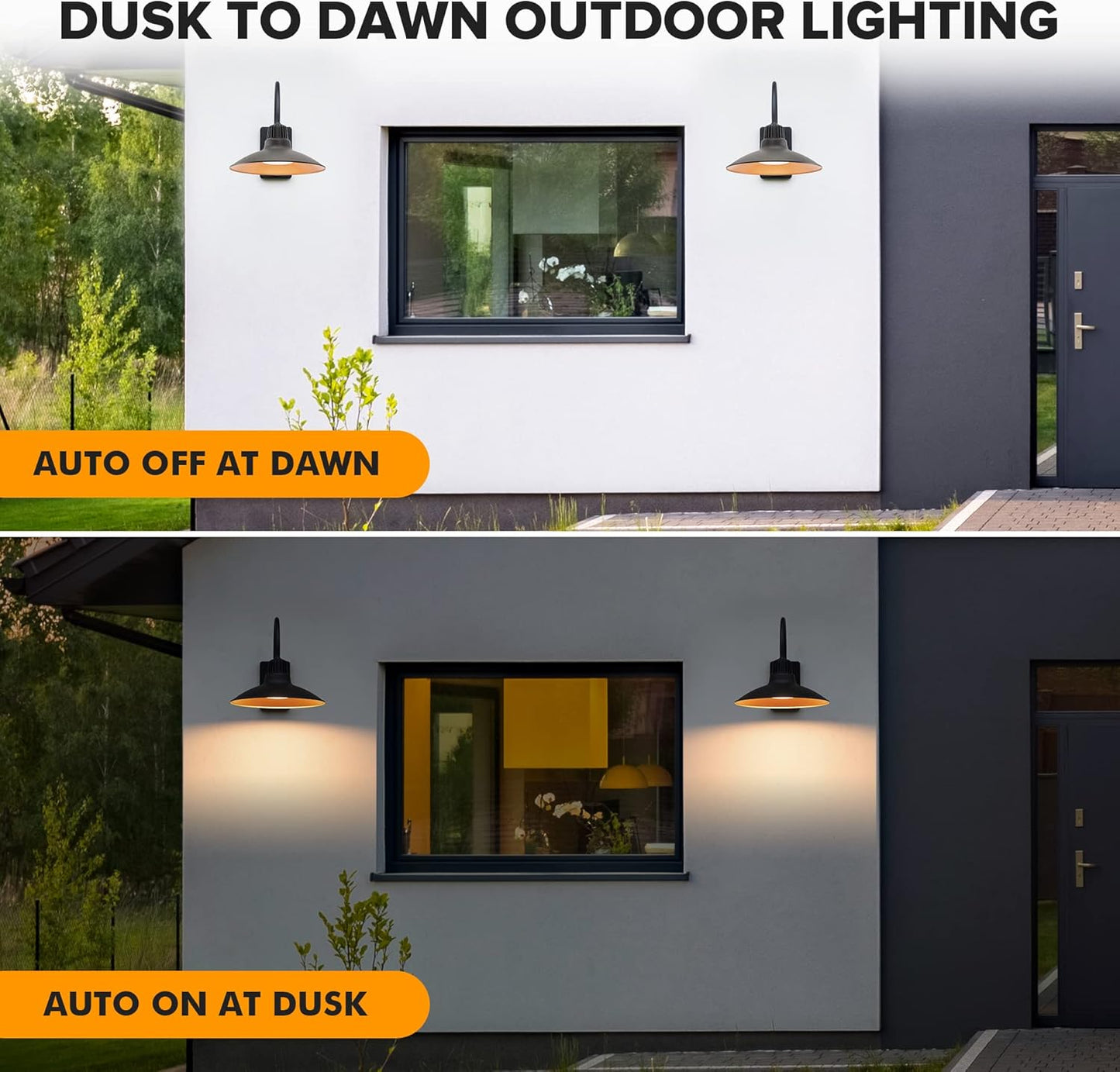 LUTEC Outdoor Gooseneck LED Light Fixture