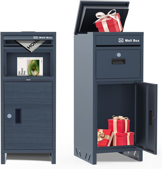 Anti Theft Package Drop Box with Lock