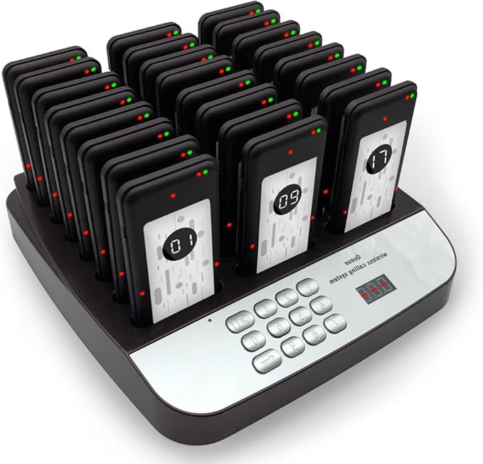 24 Waiting Queue Pagers for Restaurants