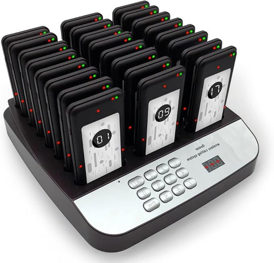 24 Waiting Queue Pagers for Restaurants