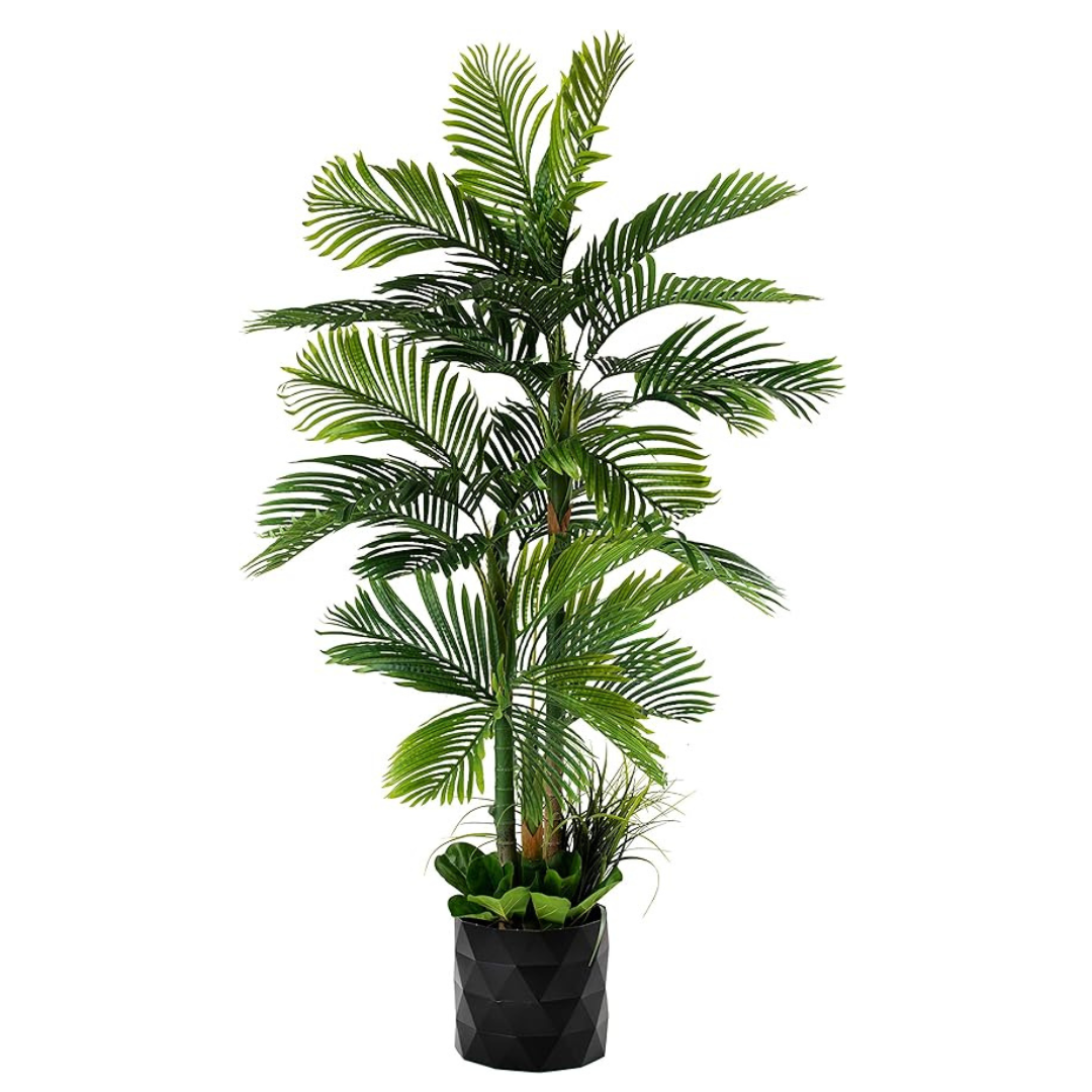 78in Golden Cane Artificial Palm Tree