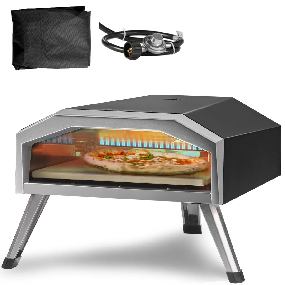 13-inch Stainless Steel Outdoor Pizza Oven