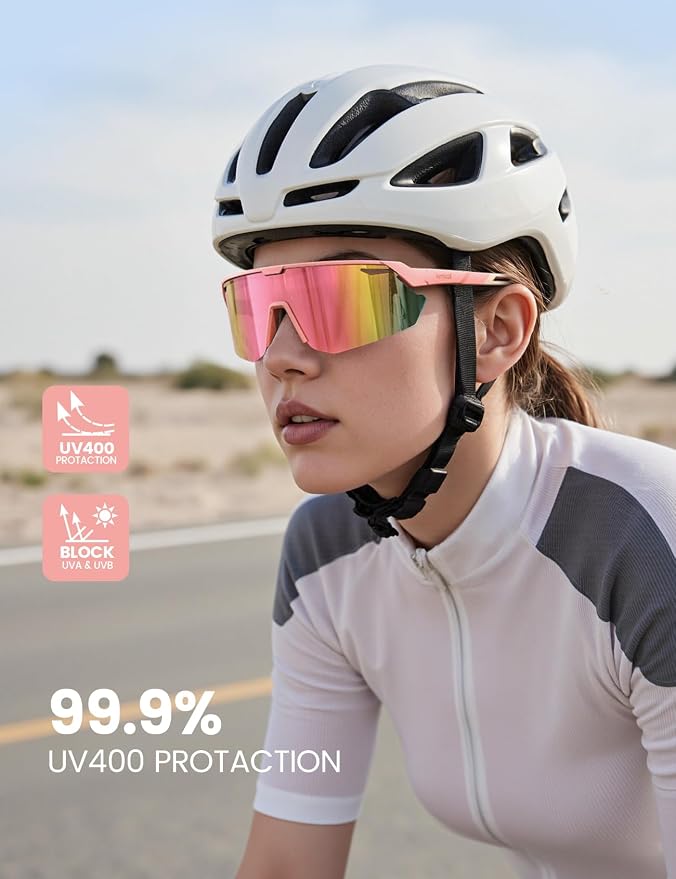 Polarized Sports Sunglasses UV400 Protection