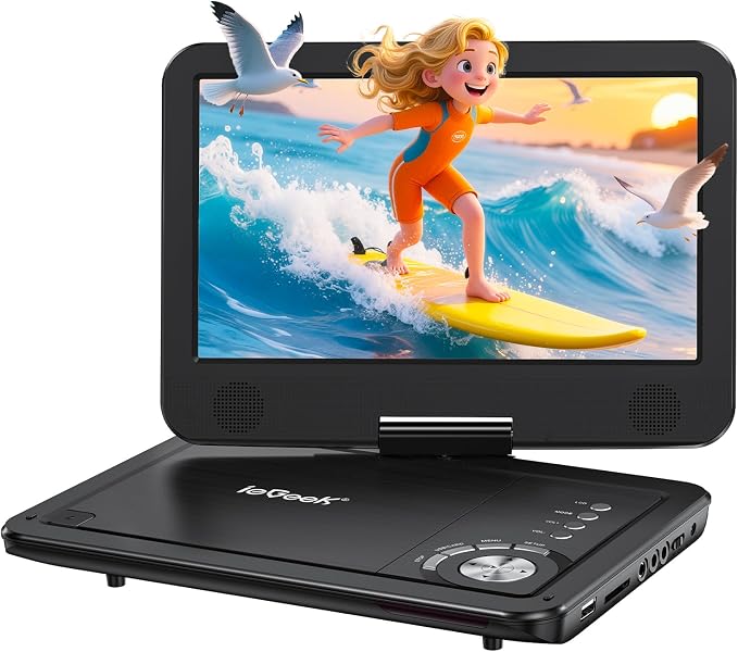 Swivel Screen Portable DVD Player