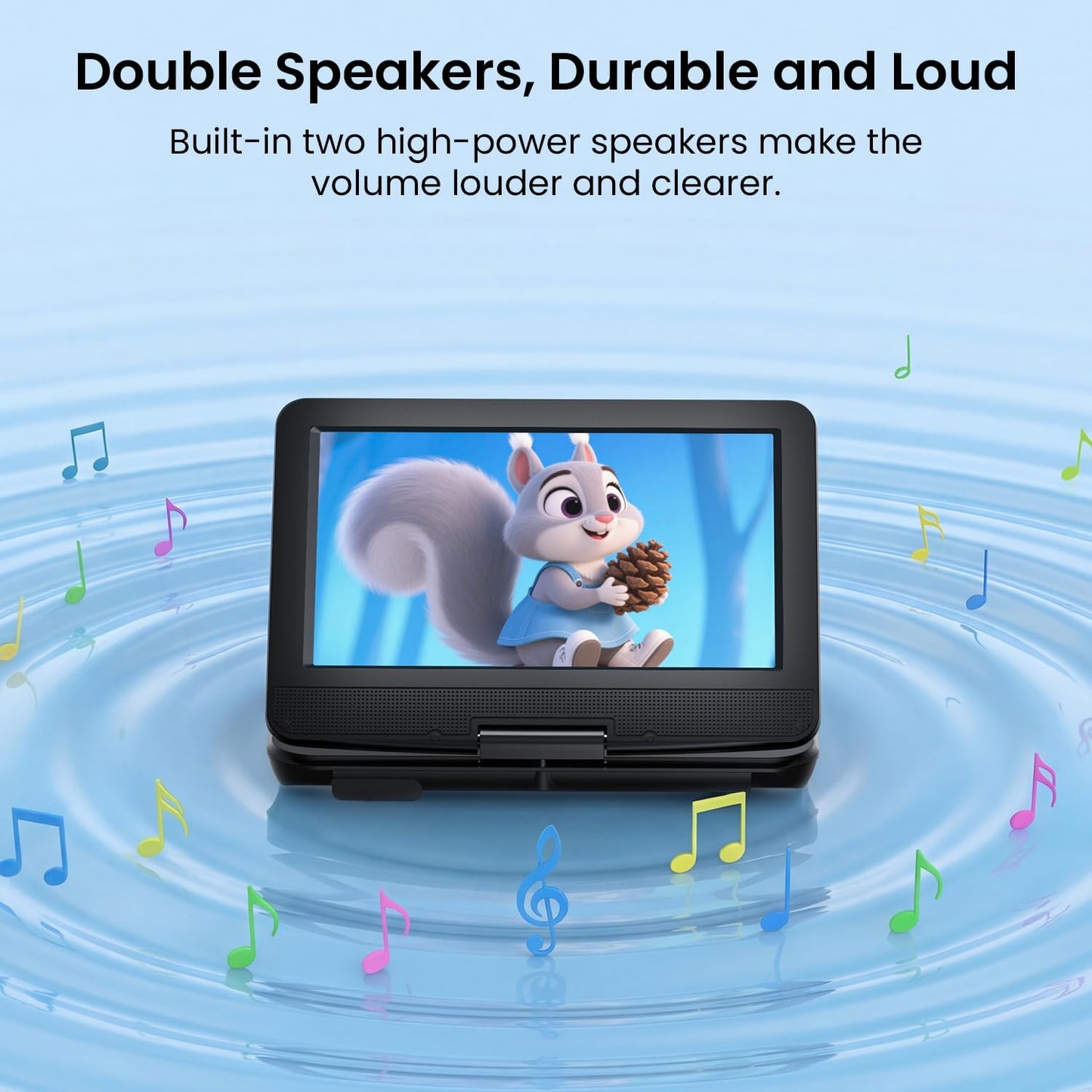 Swivel Screen Portable DVD Player