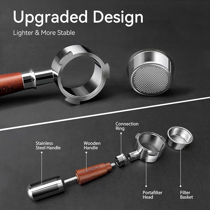 54mm Bottomless Portafilter for Breville Machine