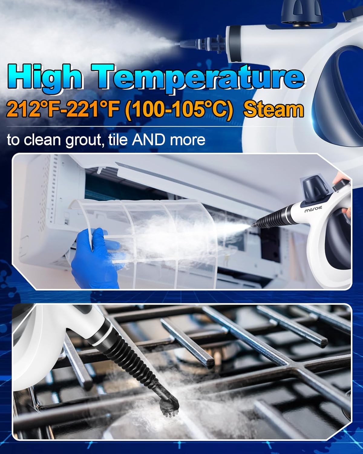 Handheld Multi-Surface Steam Cleaner