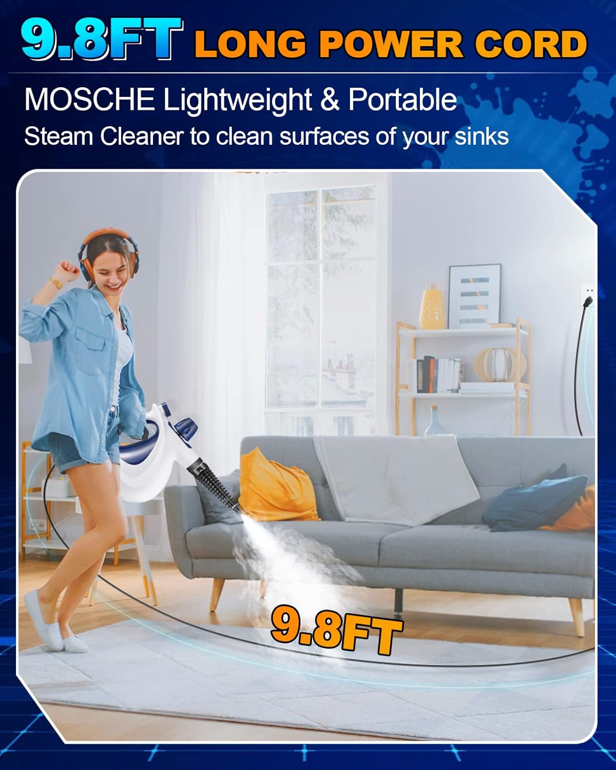 Handheld Multi-Surface Steam Cleaner