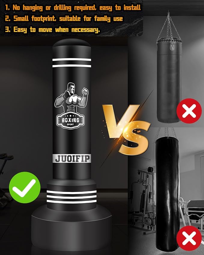 70" Freestanding Punching Bag