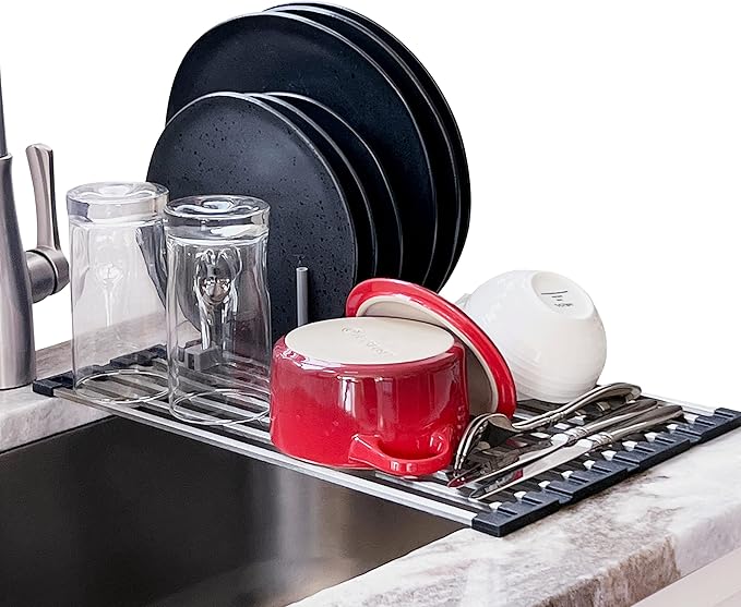 Over The Sink Dish Drying Rack