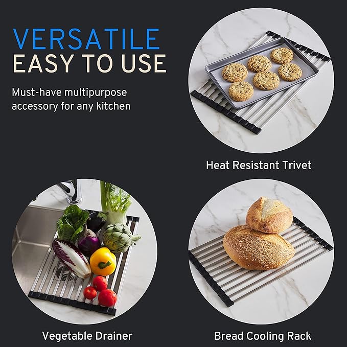 Over The Sink Dish Drying Rack