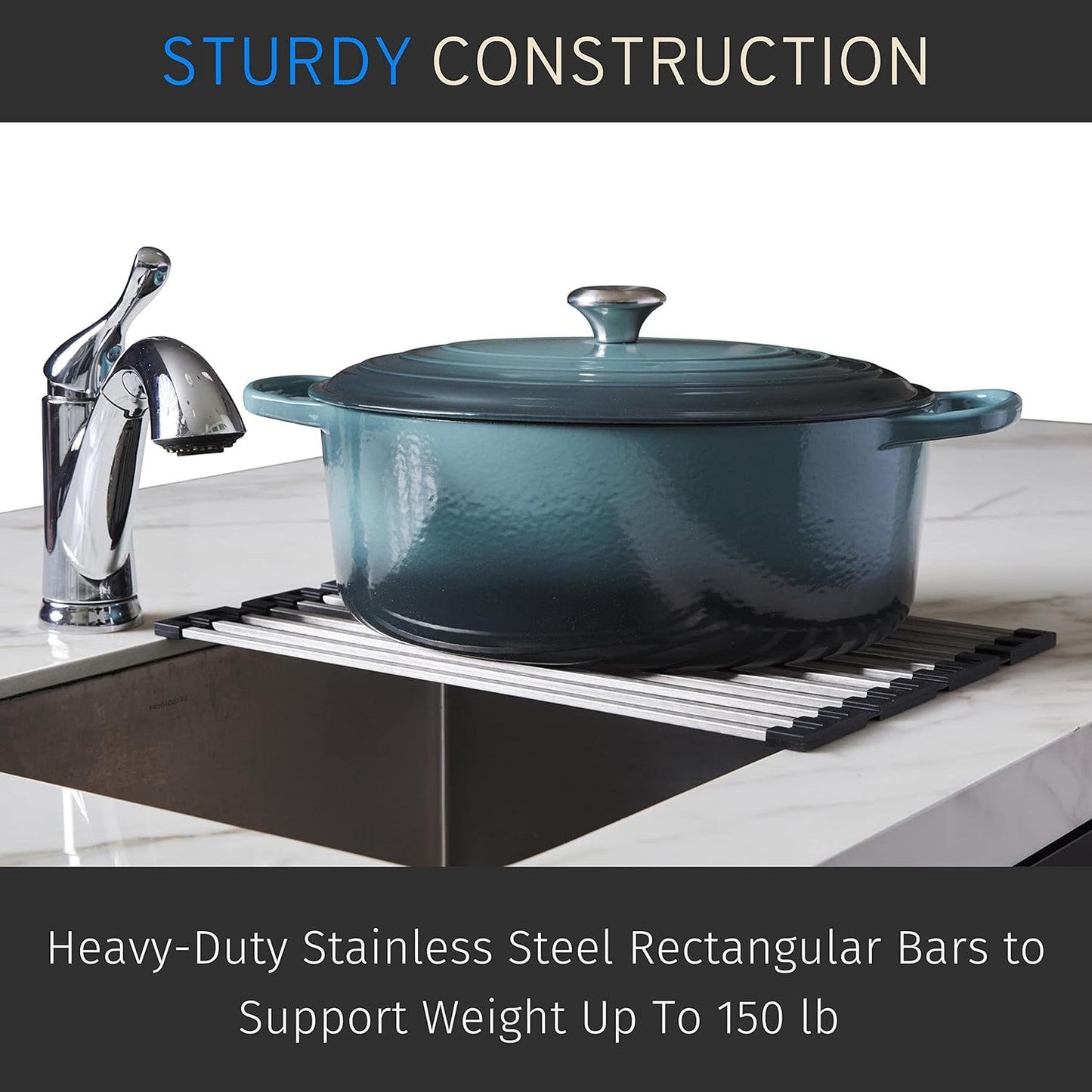 Over The Sink Dish Drying Rack