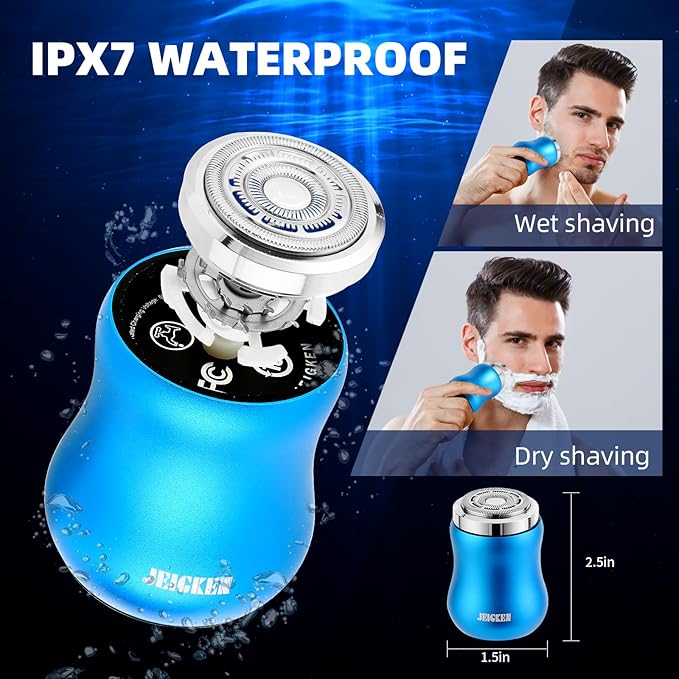 Mini Rechargeable Electric Shaver -2.5in x1.5in