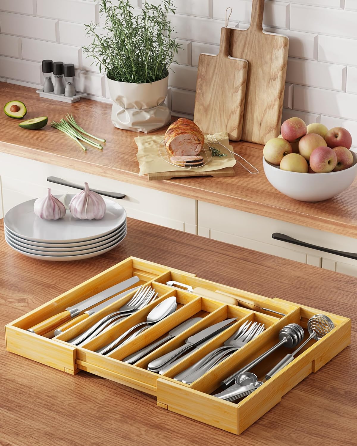 Expandable Silverware Organizer