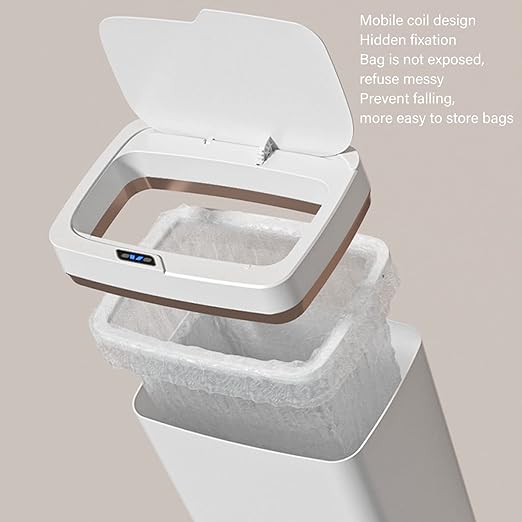 18L Motion Sensor Bathroom Trash
