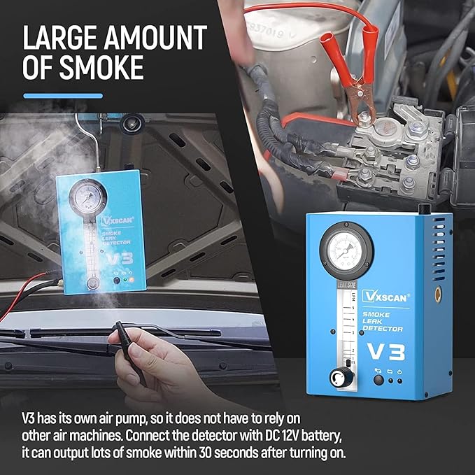 Automotive Smoke Leak Detector Machine