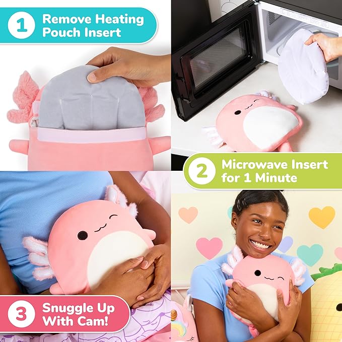 Squishmallows Archie Microwavable Heating Pad