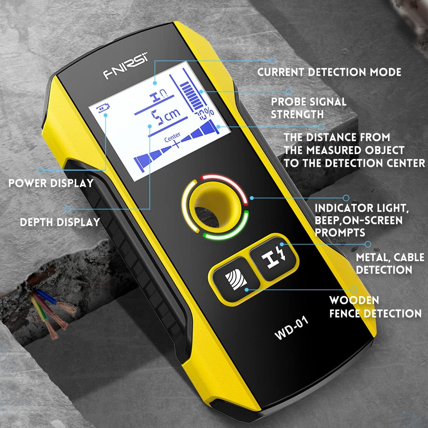 6 in 1 Electronic Stud Finder