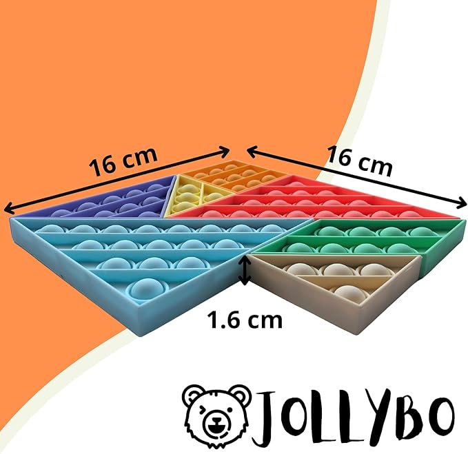 7pcs Push Pop It Fidget Toy Set