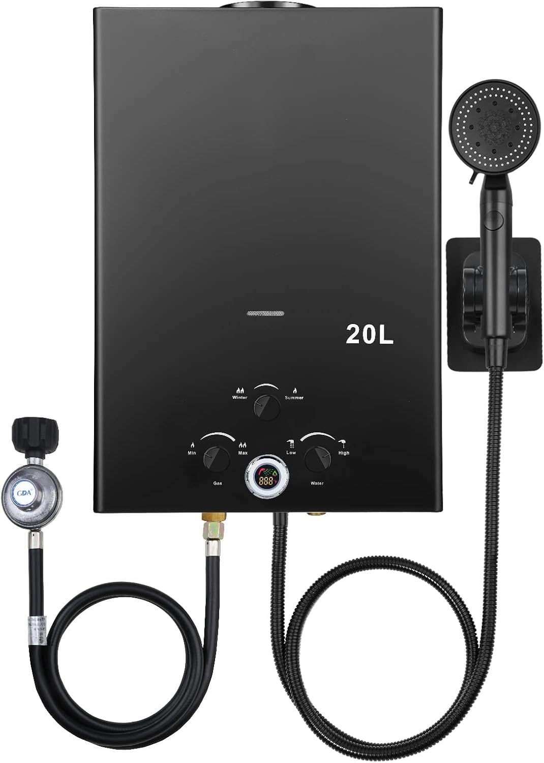 20L Portable Tankless Propane Water Heater