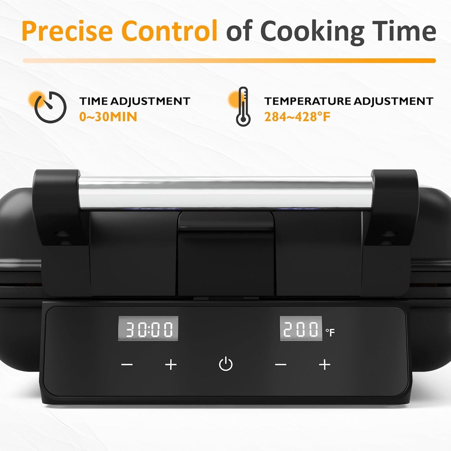 Sunvivi 4 Slice Waffle Maker