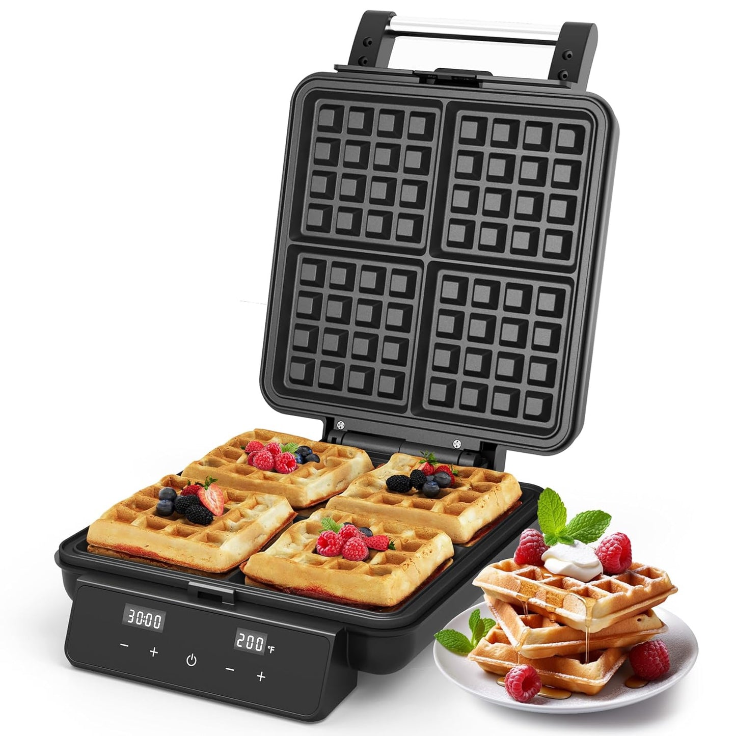 Sunvivi 4 Slice Waffle Maker