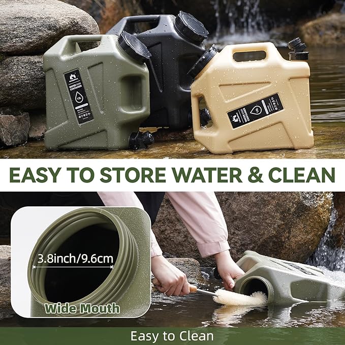 12L Camping Water Container with Spigot