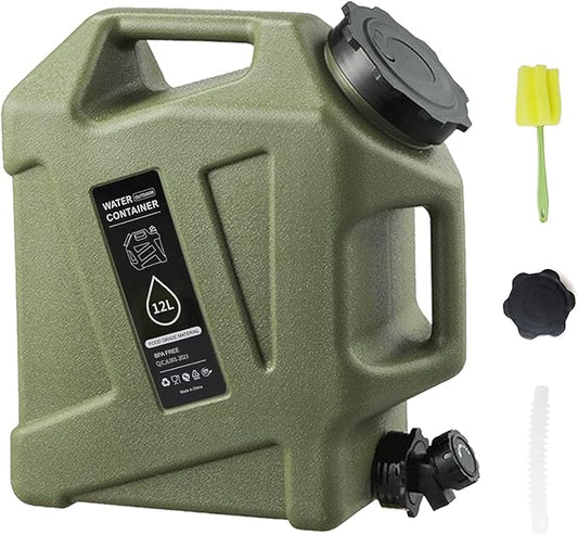 12L Camping Water Container with Spigot