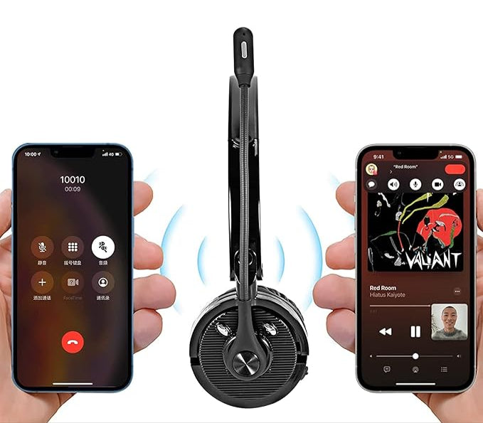 Bluetooth Headset with Microphone, Noise Cancellation - BH-M20